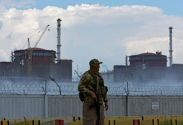 乌克兰官员称扎波罗热核电站4号机组被关闭