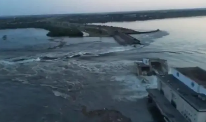 格罗西：卡霍夫卡水电站大坝遭袭或致扎波罗热核电站冷却装置受损