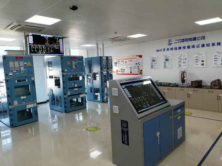 中核电机“6KV接触器柜培训装置”项目完成总装验收并成功运行
