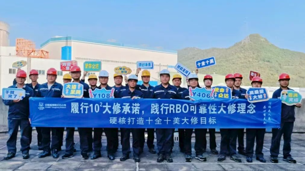 阳江核电1号机组顺利并网 标志Y108大修圆满收官