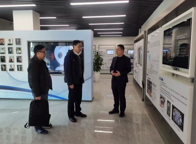 上海市核电办主任陆海宾一行赴超磁新能公司调研