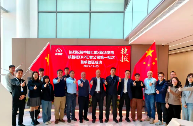 核智枢ERP首批提前10天上线成功