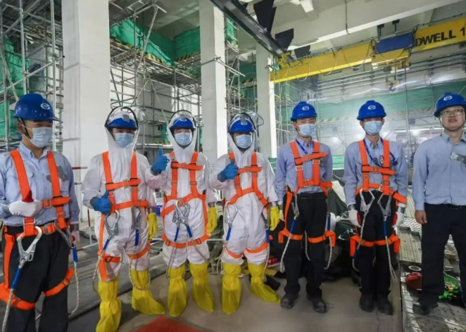 中核环保产业福建分公司海南项目部3RFT001FI滤芯首换告捷