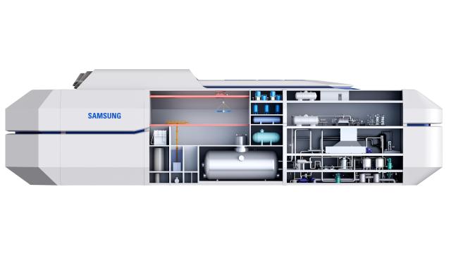 三星重工“浮动核反应堆”设计获得关键认证