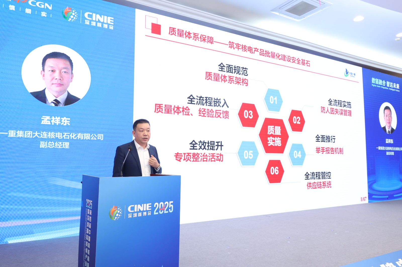 一重集团大连核电石化有限公司副总经理孟祥东：中国一重先进核电装备制造能力建设与批量化展望