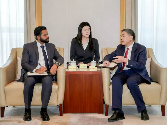 中核五公司与孟加拉国驻华使馆商务参赞举行会谈 共绘能源基建合作新蓝图