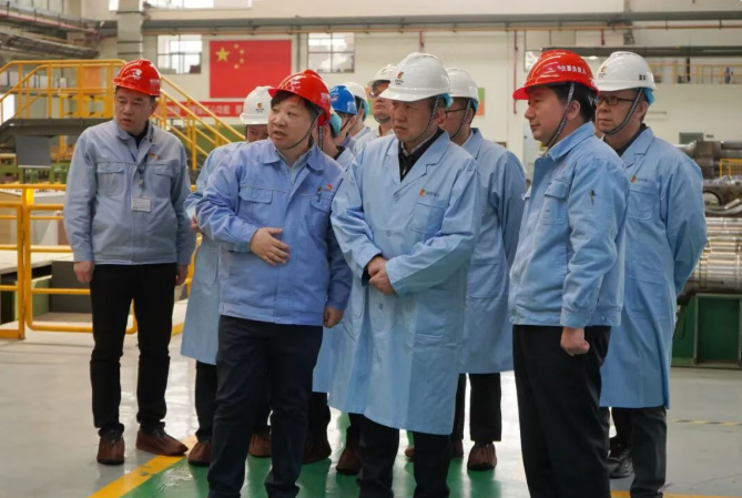 国家电投集团党组书记、董事长刘明胜到国核锆业调研
