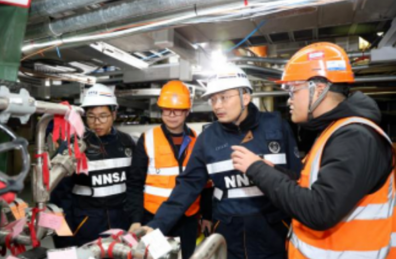 华东监督站对三门核电厂3号机组开展一回路水压试验监督工作