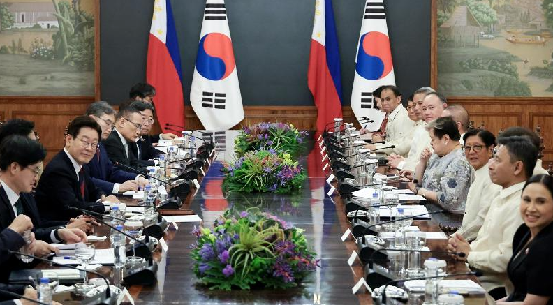 韩国总统李在明访问菲律宾 双方就核电与关键矿产合作达成共识