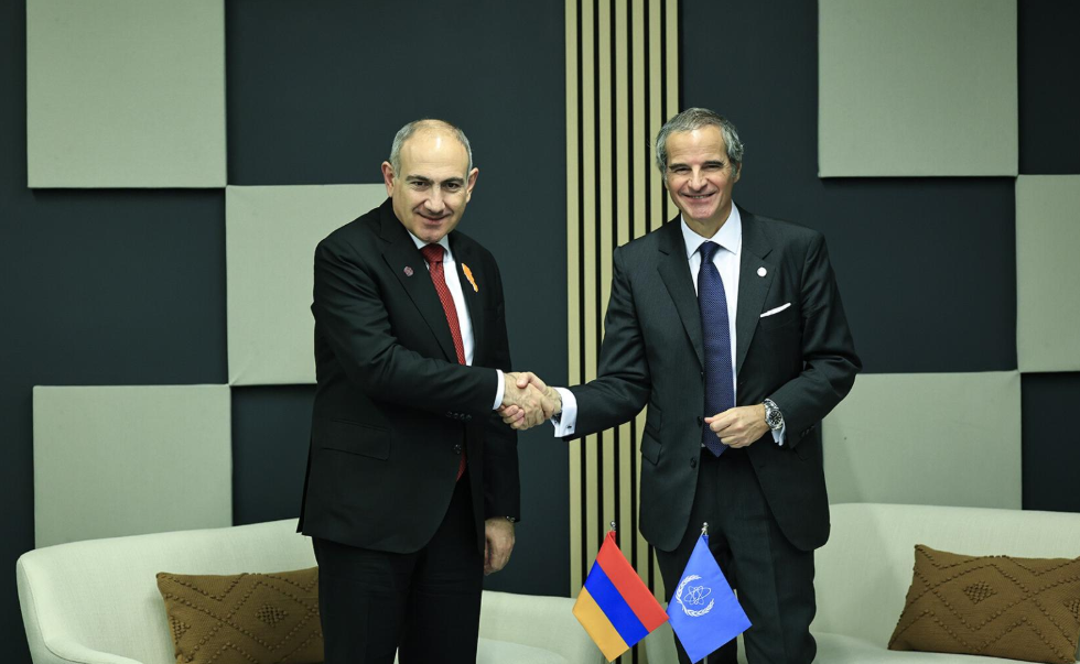 亚美尼亚总理与国际原子能机构总干事共商核能合作前景