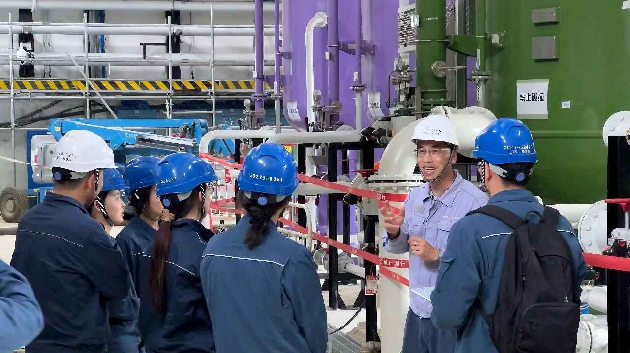 三芯计划 | “安芯”试点启动，首场走进除盐水生产系统取样分析