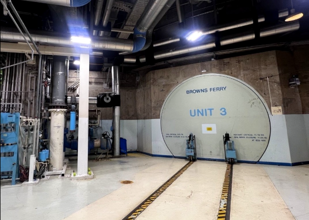 ��������˹����(Browns Ferry)�˵�վ3�Ż�����ɻ��ϼ��ޣ��ָ���������