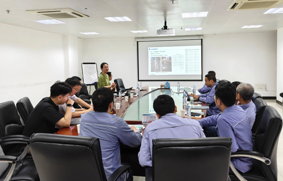 上海英致公司拜访阳江核电有限公司
