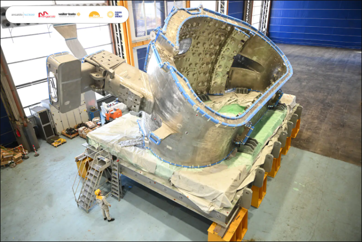 欧洲按时交付ITER真空容器3号扇区，生产接近尾声