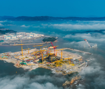 宁德核电项目二期工程5号机组核岛安装开工