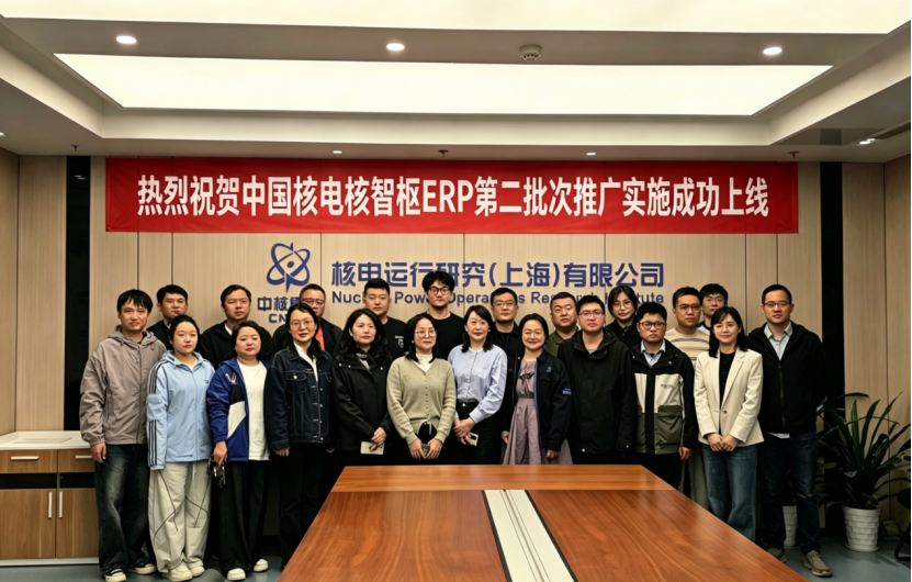 中国核电核智枢ERP项目第二批圆满收官