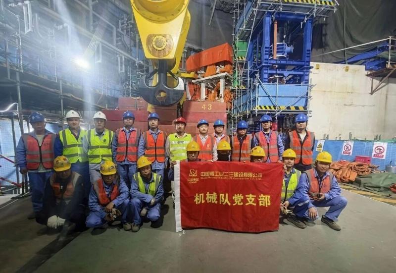 追求卓越·改革破局丨廉江核电1号机组环吊载荷试验完成