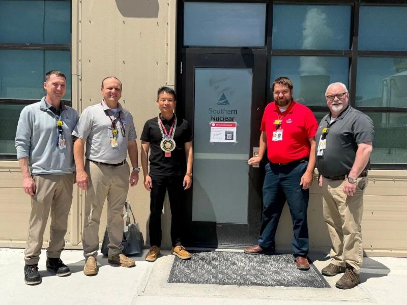 追求卓越丨三门核电圆满完成赴美爆破阀检修技术服务