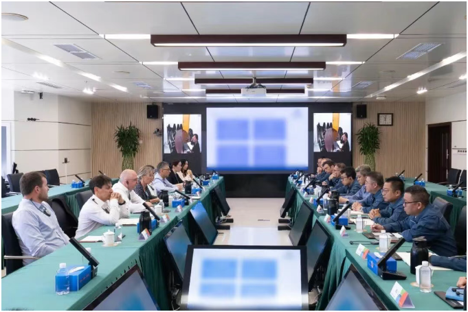 斯洛文尼亚克尔什科核电站到访台山核电对标交流