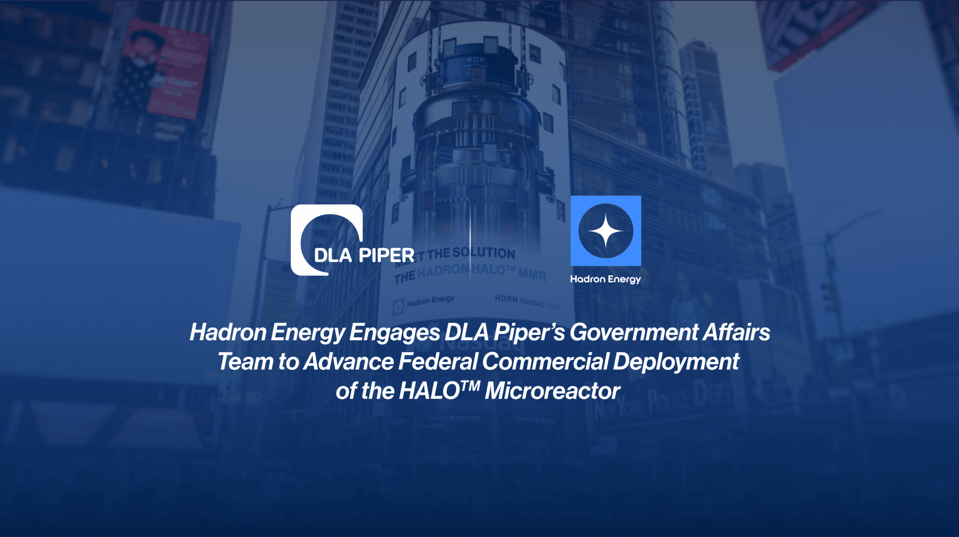 Hadron聘请DLA Piper推进Halo微型模块化反应堆许可与融资
